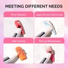 image:imageMelodySusie 5Pcs Nail Art Sculpture Pen Brushes for Resin Nail Art Tools for Design Nail Foil Carving Drawing Effect Shaping Drawing Nail Tools for Home Salon ManicureWhite  Orange  Pink  Purple  Sky Blue