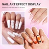 image:imageMelodySusie 5Pcs Nail Art Sculpture Pen Brushes for Resin Nail Art Tools for Design Nail Foil Carving Drawing Effect Shaping Drawing Nail Tools for Home Salon ManicureWhite  Orange  Pink  Purple  Sky Blue