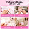 image:imageMelodySusie 6Pcs Nail Files 100180 Grit Double Sided Emery Boards Set for Acrylic Gel and Natural Nails Professional Manicure Pedicure Shaping Tools for Home Salon Care PinkPink