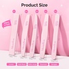image:imageMelodySusie 6Pcs Nail Files 100180 Grit Double Sided Emery Boards Set for Acrylic Gel and Natural Nails Professional Manicure Pedicure Shaping Tools for Home Salon Care PinkPink