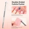 image:imageMelodySusie 6Pcs Nail Files 100180 Grit Double Sided Emery Boards Set for Acrylic Gel and Natural Nails Professional Manicure Pedicure Shaping Tools for Home Salon Care PinkMultiple Colors