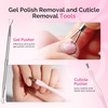 image:imageMelodySusie 6Pcs Nail Files 100180 Grit Double Sided Emery Boards Set for Acrylic Gel and Natural Nails Professional Manicure Pedicure Shaping Tools for Home Salon Care PinkMultiple Colors
