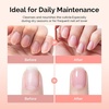 image:imageMelodySusie 6Pcs Nail Files 100180 Grit Double Sided Emery Boards Set for Acrylic Gel and Natural Nails Professional Manicure Pedicure Shaping Tools for Home Salon Care PinkMultiple Colors