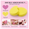 image:imageMelodySusie 6Pcs Nail Files 100180 Grit Double Sided Emery Boards Set for Acrylic Gel and Natural Nails Professional Manicure Pedicure Shaping Tools for Home Salon Care PinkMulticolor