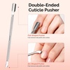 image:imageMelodySusie 6Pcs Nail Files 100180 Grit Double Sided Emery Boards Set for Acrylic Gel and Natural Nails Professional Manicure Pedicure Shaping Tools for Home Salon Care PinkMultiple Colors