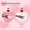 image:imageMelodySusie 6pcs Nail Art Brushes Set Professional Pen Nail Gel Brush Nail Extension and Builder Brush Liner Brush 3 Sizes Fashion Design for Home DIY Salon Use BlackWhite