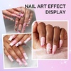 image:imageMelodySusie Acrylic Nail Brush Set Size 81014 Transparent Nail Brushes with Cleaner Tool and Brush Holder for Acrylic Powder Nail Extension and 3D Nail Carving Home DIY Salon