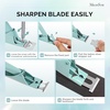 image:imageMelodySusie Acrylic Nail Clippers Nail Clippers Cutters for Acrylic Nails Fake Nail Tips Adjustable Stainless Nail Trimmer Manicure Tool for Salon Home Nail Art PlumGreen