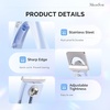 image:imageMelodySusie Acrylic Nail Clippers Nail Clippers Cutters for Acrylic Nails Fake Nail Tips Adjustable Stainless Nail Trimmer Manicure Tool for Salon Home Nail Art PlumBlue