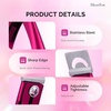 image:imageMelodySusie Acrylic Nail Clippers Nail Clippers Cutters for Acrylic Nails Fake Nail Tips Adjustable Stainless Nail Trimmer Manicure Tool for Salon Home Nail Art PlumPlum