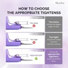 image:imageMelodySusie Acrylic Nail Clippers Nail Clippers Cutters for Acrylic Nails Fake Nail Tips Adjustable Stainless Nail Trimmer Manicure Tool for Salon Home Nail Art PlumPurple