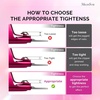 image:imageMelodySusie Acrylic Nail Clippers with 15pcs Magnet Sizers Professional Nail Clippers Cutters for Long Acrylic Gel Nails Tips Adjustable Stainless Nail Trimmer Manicure Tool for Salon Home PinkPlum