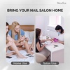 image:imageMelodySusie Acrylic Nail Clippers with 15pcs Magnet Sizers Professional Nail Clippers Cutters for Long Acrylic Gel Nails Tips Adjustable Stainless Nail Trimmer Manicure Tool for Salon Home PinkBlack