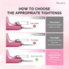 image:imageMelodySusie Acrylic Nail Clippers with 15pcs Magnet Sizers Professional Nail Clippers Cutters for Long Acrylic Gel Nails Tips Adjustable Stainless Nail Trimmer Manicure Tool for Salon Home PinkDark Pink