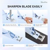 image:imageMelodySusie Acrylic Nail Clippers with 15pcs Magnet Sizers Professional Nail Clippers Cutters for Long Acrylic Gel Nails Tips Adjustable Stainless Nail Trimmer Manicure Tool for Salon Home PinkBlue