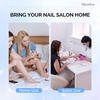 image:imageMelodySusie Acrylic Nail Clippers with 15pcs Magnet Sizers Professional Nail Clippers Cutters for Long Acrylic Gel Nails Tips Adjustable Stainless Nail Trimmer Manicure Tool for Salon Home PinkBlue