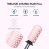 image:imageMelodySusie Ceramic Nail Drill Bit 332 Smooth Round Top Large Barrel Bits Suitable for Manicure Pedicure Cuticle Gel Polishing Beginners Bits Pink Series BitS MediumPink