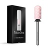 image:imageMelodySusie Ceramic Nail Drill Bit 332 Smooth Round Top Large Barrel Bits Suitable for Manicure Pedicure Cuticle Gel Polishing Beginners Bits Pink Series BitS MediumPink