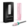 image:imageMelodySusie Ceramic Nail Drill Bit 332 Smooth Round Top Large Barrel Bits Suitable for Manicure Pedicure Cuticle Gel Polishing Beginners Bits Pink Series BitS MediumPink