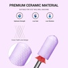 image:imageMelodySusie Ceramic Nail Drill Bit 332 Smooth Round Top Large Barrel Bits Suitable for Manicure Pedicure Cuticle Gel Polishing Beginners Bits Pink Series BitS MediumPurple