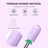 image:imageMelodySusie Ceramic Nail Drill Bit 332 Smooth Round Top Large Barrel Bits Suitable for Manicure Pedicure Cuticle Gel Polishing Beginners Bits Pink Series BitS MediumPurple