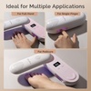 image:imageMelodySusie Compact Cordless UV Nail Lamp PPLUS20F with Innovative Rotatable Panel amp UV Protection Design Rechargeable UV Light Cures All Gels Especially Rhinestone Glue amp Liner Gel Polish PinkPink
