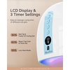 image:imageMelodySusie Cordless UV Nail Lamp with 3 Timers amp Smart Sensor PPlus30G Rechargeable UV Light Cures All Gels Especially Builder Hard Extension Acrylic amp Chrome Gel Polishes BlueBlue