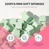 image:imageMelodySusie Gradient Painting Gel 6 Colors Spring Summer Ombre Gel Polish with 100 SpongesampMetal Grabber Set for Aura Nails French Manicure No Wipe Soak Off UV DIY Nail Art Palette Macaron PinkGreen