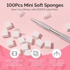 image:imageMelodySusie Gradient Painting Gel 6 Colors Spring Summer Ombre Gel Polish with 100 SpongesampMetal Grabber Set for Aura Nails French Manicure No Wipe Soak Off UV DIY Nail Art Palette Macaron PinkCaramel Brown Set