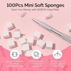 image:imageMelodySusie Gradient Painting Gel 6 Colors Spring Summer Ombre Gel Polish with 100 SpongesampMetal Grabber Set for Aura Nails French Manicure No Wipe Soak Off UV DIY Nail Art Palette Macaron PinkMacaron Pink Set