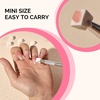 image:imageMelodySusie Gradient Painting Gel 6 Colors Spring Summer Ombre Gel Polish with 100 SpongesampMetal Grabber Set for Aura Nails French Manicure No Wipe Soak Off UV DIY Nail Art Palette Macaron PinkWhite