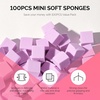 image:imageMelodySusie Gradient Painting Gel 6 Colors Spring Summer Ombre Gel Polish with 100 SpongesampMetal Grabber Set for Aura Nails French Manicure No Wipe Soak Off UV DIY Nail Art Palette Macaron PinkPurple