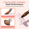 image:imageMelodySusie Kolinsky Acrylic Nail Brush 80 Pure Kolinsky Hair Professional Nail Brush for Acrylic Powder Nail Extension and 3D Nail Carving Nail Art Tools for DIY Home Salon Silver 10Silver