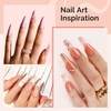 image:imageMelodySusie Kolinsky Acrylic Nail Brush 80 Pure Kolinsky Hair Professional Nail Brush for Acrylic Powder Nail Extension and 3D Nail Carving Nail Art Tools for DIY Home Salon Silver 10Silver