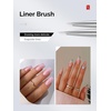 image:imageMelodySusie Nail Art Liner Brushes 5Pcs Professional Gel Polish Painting Art Design Pen Set for Thin Long Lines Tiny Details Fine Drawing Delicate Coloring Sizes 5791120mmBlack