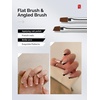 image:imageMelodySusie Nail Art Liner Brushes 5Pcs Professional Gel Polish Painting Art Design Pen Set for Thin Long Lines Tiny Details Fine Drawing Delicate Coloring Sizes 5791120mmBlack