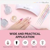 image:imageMelodySusie Nail Art Liner Brushes 5Pcs Professional Gel Polish Painting Art Design Pen Set for Thin Long Lines Tiny Details Fine Drawing Delicate Coloring Sizes 5791120mmColor