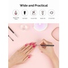 image:imageMelodySusie Nail Art Liner Brushes 5Pcs Professional Gel Polish Painting Art Design Pen Set for Thin Long Lines Tiny Details Fine Drawing Delicate Coloring Sizes 5791120mmBlack
