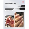 image:imageMelodySusie Nail Art Liner Brushes 5Pcs Professional Gel Polish Painting Art Design Pen Set for Thin Long Lines Tiny Details Fine Drawing Delicate Coloring Sizes 5791120mmBlack