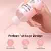 image:imageMelodySusie Nail Brush Cleaner Acrylic Gel Nail Brushes Cleaning amp Restoration Wax and Gel Removing Solution for Manicure Salon at Home 30ml1flozClear80ML