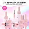 image:imageMelodySusie Nail Magnet Set 12PCS Cat Eye Gel Nail Polish Magnets Square Round Double Ended Magnet Stick Cat Eye Magnet for Nails Strong Magnetic Nail Polish Magnets Nail Design Tools9D Chameleon