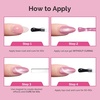 image:imageMelodySusie Nail Magnet Set 12PCS Cat Eye Gel Nail Polish Magnets Square Round Double Ended Magnet Stick Cat Eye Magnet for Nails Strong Magnetic Nail Polish Magnets Nail Design ToolsStarry Pink 1602