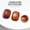 image:imageMelodySusie Nail Magnet Set 12PCS Cat Eye Gel Nail Polish Magnets Square Round Double Ended Magnet Stick Cat Eye Magnet for Nails Strong Magnetic Nail Polish Magnets Nail Design ToolsBrownC6692
