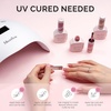 image:imageMelodySusie Nail Magnet Set 12PCS Cat Eye Gel Nail Polish Magnets Square Round Double Ended Magnet Stick Cat Eye Magnet for Nails Strong Magnetic Nail Polish Magnets Nail Design ToolsMist Pink