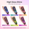 image:imageMelodySusie Nail Magnet Set 12PCS Cat Eye Gel Nail Polish Magnets Square Round Double Ended Magnet Stick Cat Eye Magnet for Nails Strong Magnetic Nail Polish Magnets Nail Design ToolsChameleon