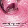 image:imageMelodySusie Nail Magnet Set 12PCS Cat Eye Gel Nail Polish Magnets Square Round Double Ended Magnet Stick Cat Eye Magnet for Nails Strong Magnetic Nail Polish Magnets Nail Design ToolsA1603 Pearl Bubblegum Pink