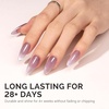 image:imageMelodySusie Nail Magnet Set 12PCS Cat Eye Gel Nail Polish Magnets Square Round Double Ended Magnet Stick Cat Eye Magnet for Nails Strong Magnetic Nail Polish Magnets Nail Design ToolsMist Pink