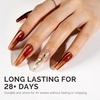 image:imageMelodySusie Nail Magnet Set 12PCS Cat Eye Gel Nail Polish Magnets Square Round Double Ended Magnet Stick Cat Eye Magnet for Nails Strong Magnetic Nail Polish Magnets Nail Design ToolsBrownC6692