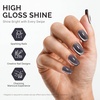 image:imageMelodySusie Nail Magnet Set 12PCS Cat Eye Gel Nail Polish Magnets Square Round Double Ended Magnet Stick Cat Eye Magnet for Nails Strong Magnetic Nail Polish Magnets Nail Design ToolsDark GrayC6681