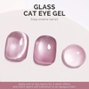 image:imageMelodySusie Nail Magnet Set 12PCS Cat Eye Gel Nail Polish Magnets Square Round Double Ended Magnet Stick Cat Eye Magnet for Nails Strong Magnetic Nail Polish Magnets Nail Design ToolsMist Pink